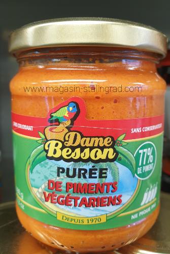 Purée de piments végétariens (90g)