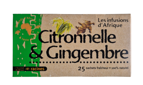 Thé Citronnelle et gingembre (25 sachets)