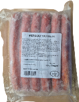 Merguez entières de bœuf, surgelée (800g)