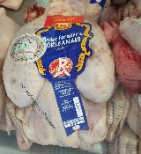 Poulet fermier frais halal (2,5kg)