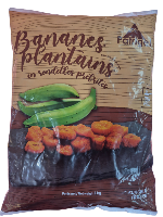 Banane plantain surgelée. 1kg.