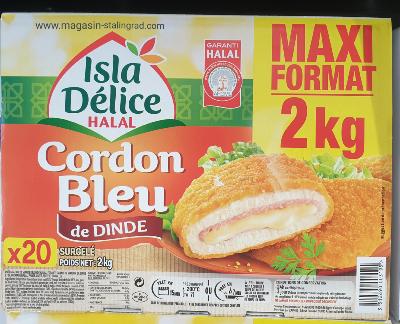 Cordon bleu de dinde halal (2kg)