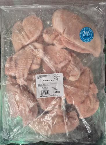 Fillet de poulet halal surgelée (2,5 kg)*