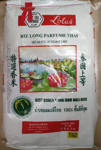 Riz long parfumé thai lotus (10kg)