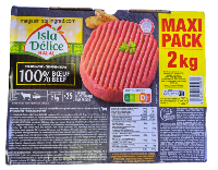 Steaks hachés 100% bœuf (2 kg)