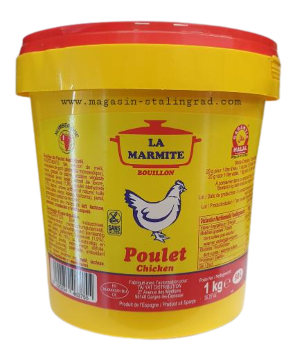 Bouillon poulet la marmite, 1kg.