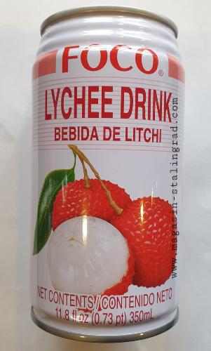 Boisson au lychee, FOCO (3X35cl)