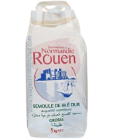 Semoule de blé dur grosse Rouen (5 kg)