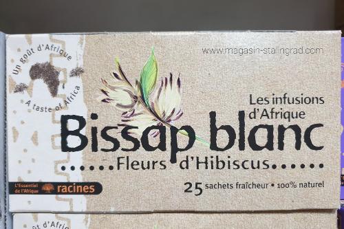 Thé bissap blanc en Infusion (25 sachets)