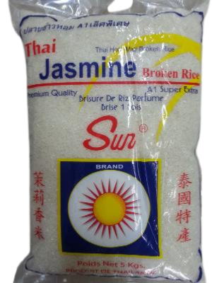 Brisure de riz Sun cassé 1 fois (5kg)