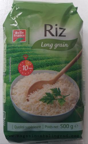 Riz long grain étuvé (500g)