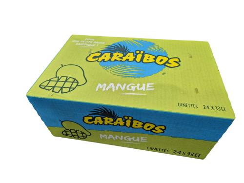 Caraïbos mangue, 24x33 cl