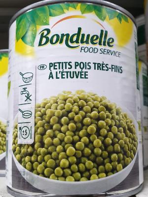 Petits pois très-fins Bonduelle (800g)