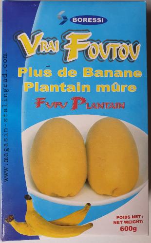 Vrai foutou, plus de plantain mûr (600g)