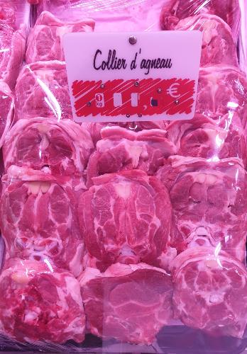 Collier d'agneau, Halal (800g)