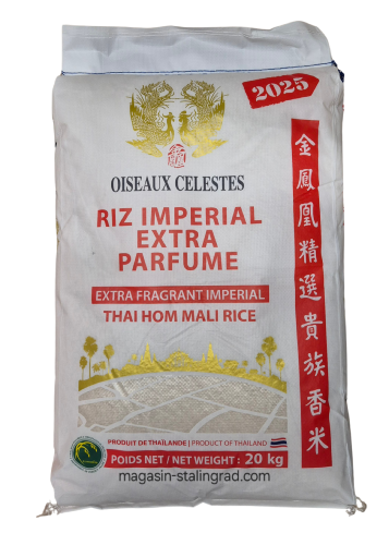 Riz impérial extra parfumé 2025  (20kg)