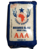 Brisure de riz cassé 1fois étoile d'Afrique 1kg.