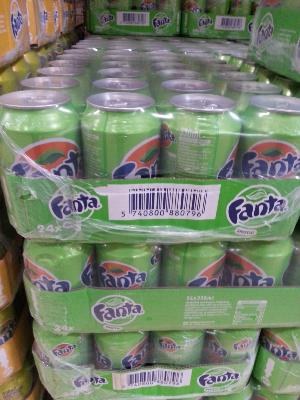 Fanta exotique canette, (24x33 cl)