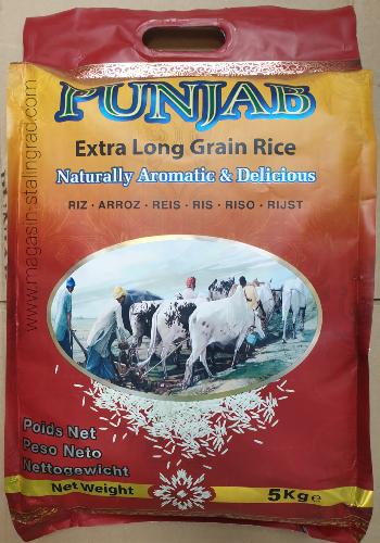 Riz extra long de Punjab (5kg)