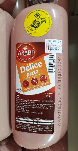 Delice pizza frais bloc (2kg) 