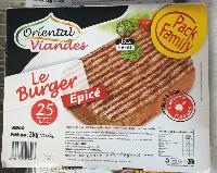 Steaks burger épicé x25 (2,25kg)