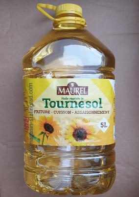 Huile de tournesol Maurel (5litres)