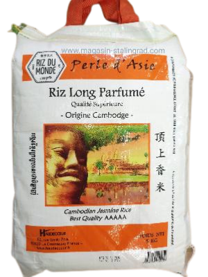 Riz  long parfumé perle d'Asie (5kg)
