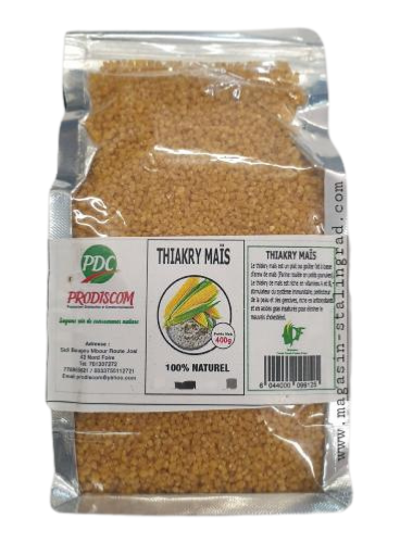 Thiakry de maïs crues (400g) 