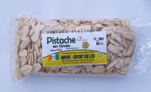 Pistache en grain, 100g.